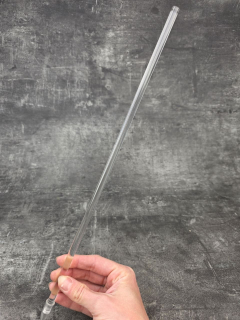 Opora rostlin - průhledná tyč 8mm/ 40cm